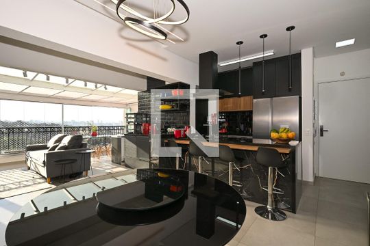 Varanda de apartamento à venda com 3 quartos, 110m² em Vila Suzana, São Paulo