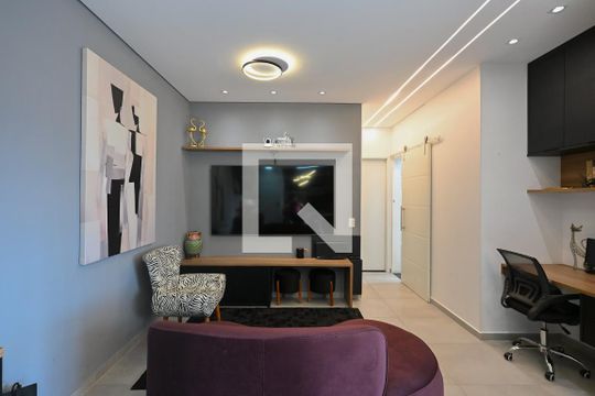 Sala de Tv de apartamento à venda com 3 quartos, 110m² em Vila Suzana, São Paulo