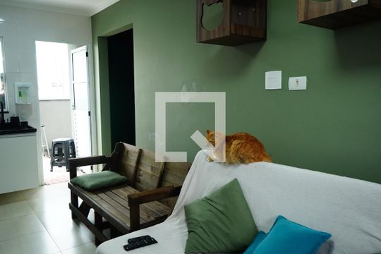 Sala de apartamento à venda com 2 quartos, 57m² em Chácara Seis de Outubro, São Paulo