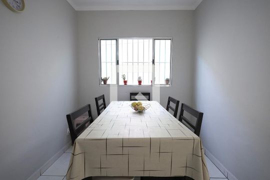 Sala de Jantar de casa à venda com 2 quartos, 90m² em Jardim Guarará, Santo André