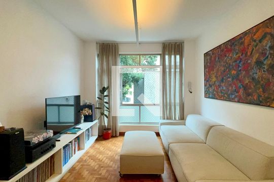 Sala de apartamento à venda com 2 quartos, 77m² em Jardim das Bandeiras, São Paulo