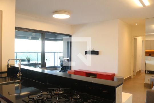 Sala de apartamento para alugar com 3 quartos, 104m² em Água Branca, São Paulo