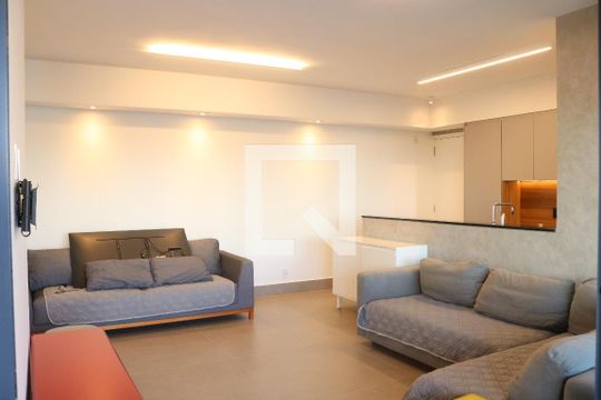 Sala de apartamento para alugar com 3 quartos, 104m² em Água Branca, São Paulo