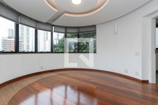 Sala de apartamento para alugar com 3 quartos, 245m² em Brooklin, São Paulo