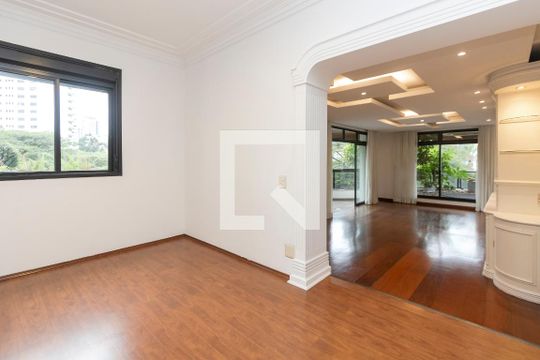 Sala de apartamento para alugar com 3 quartos, 245m² em Brooklin, São Paulo