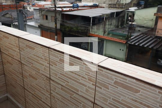 Varanda da Sala de apartamento à venda com 2 quartos, 60m² em Vila Olinda, São Paulo