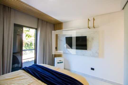 Quarto 1 - Suíte de apartamento à venda com 3 quartos, 180m² em Vila Assunção, Santo André