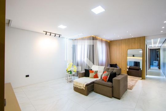 Sala de apartamento à venda com 3 quartos, 180m² em Vila Assunção, Santo André