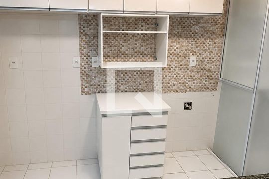 Cozinha de apartamento para alugar com 3 quartos, 78m² em Parque Industrial, São José dos Campos