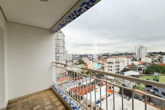 Sacada de apartamento à venda com 3 quartos, 83m² em Vila Goncalves, São Bernardo do Campo