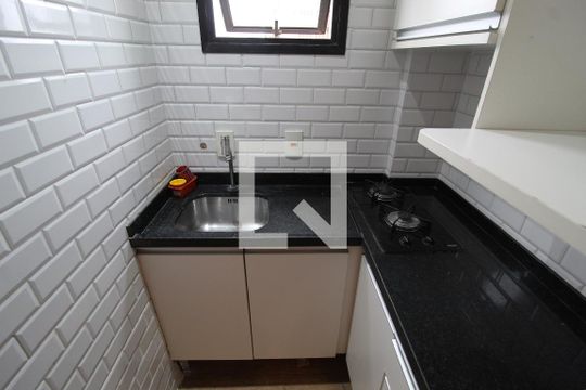 Sala/Cozinha de apartamento à venda com 1 quarto, 28m² em Planalto Paulista, São Paulo