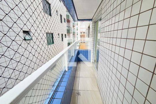Varanda de apartamento para alugar com 1 quarto, 47m² em Aviação, Praia Grande