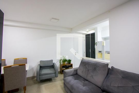 Sala de apartamento para alugar com 2 quartos, 62m² em Silveira, Santo André