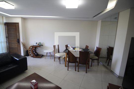 Sala de apartamento para alugar com 3 quartos, 100m² em Eldorado, Contagem