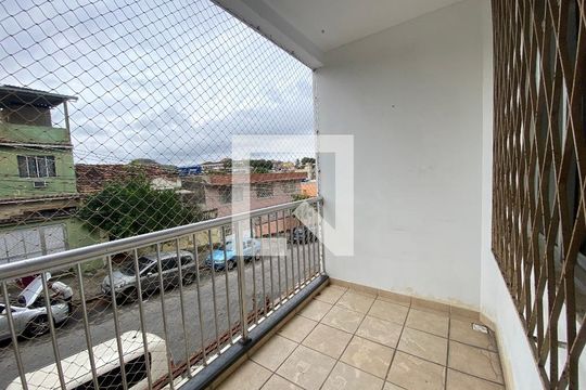 Varanda da Sala de apartamento para alugar com 2 quartos, 60m² em Cascadura, Rio de Janeiro