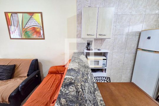 Apartamento para alugar com 1 quarto, 53m² em Cidade Ocian, Praia Grande