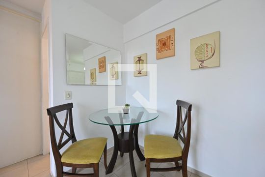 Sala de apartamento para alugar com 1 quarto, 36m² em Vila Monte Alegre, São Paulo