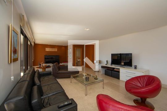 SALA de apartamento para alugar com 4 quartos, 278m² em Funcionários, Belo Horizonte
