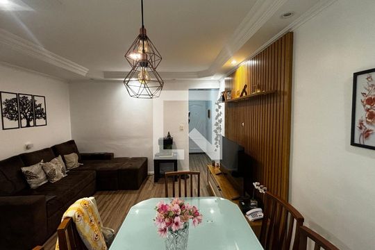 Sala - Sala de Jantar de apartamento à venda com 3 quartos, 73m² em Jardim do Estádio, Santo André
