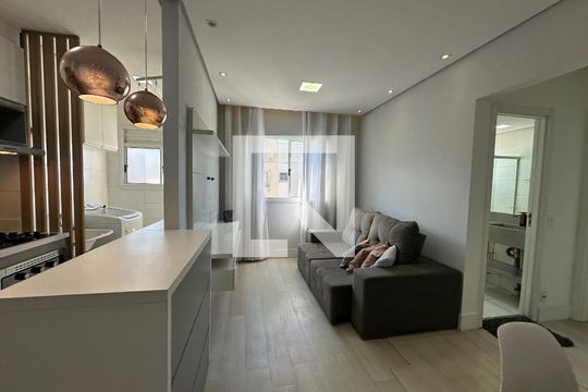 Sala de apartamento à venda com 2 quartos, 51m² em Centro, Barueri