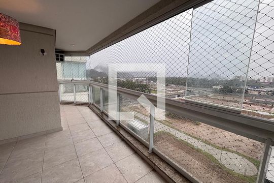 Varanda de apartamento para alugar com 2 quartos, 75m² em Recreio dos Bandeirantes, Rio de Janeiro