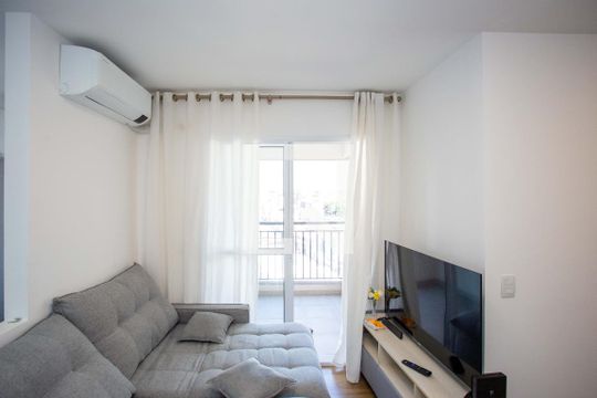 Sala de apartamento à venda com 2 quartos, 56m² em Centro, Diadema