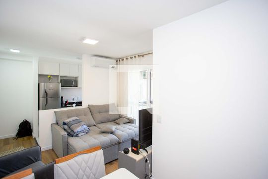Sala de apartamento à venda com 2 quartos, 56m² em Centro, Diadema