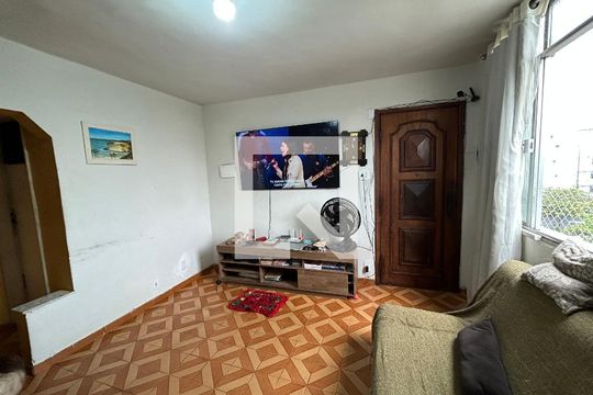 Sala de apartamento à venda com 3 quartos, 78m² em Inhaúma, Rio de Janeiro