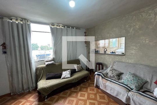 Sala de apartamento à venda com 3 quartos, 78m² em Inhaúma, Rio de Janeiro