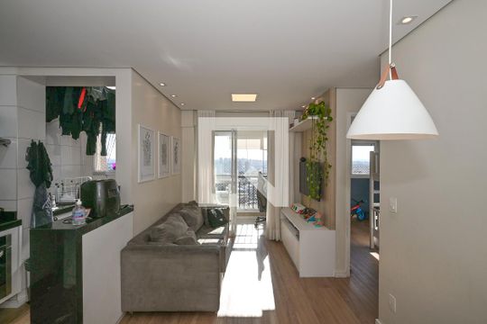 Sala de apartamento à venda com 2 quartos, 48m² em Vila Andrade, São Paulo
