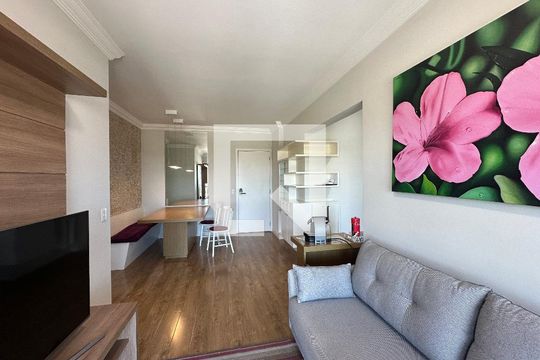 Sala de apartamento à venda com 3 quartos, 81m² em Melville Empresarial Ii, Barueri