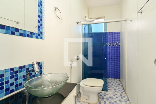 Banheiro Suíte de apartamento para alugar com 3 quartos, 220m² em Silveira, Belo Horizonte