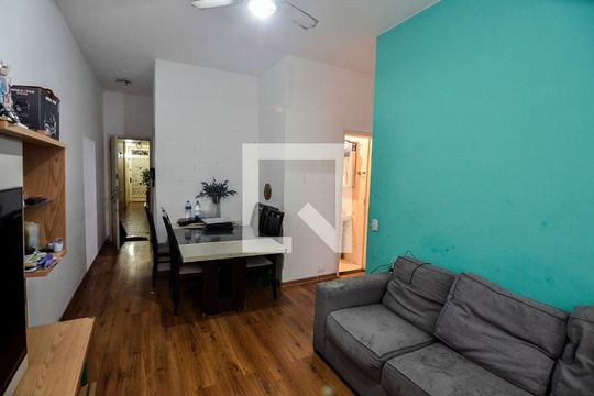 Sala de apartamento à venda com 2 quartos, 65m² em Tijuca, Rio de Janeiro