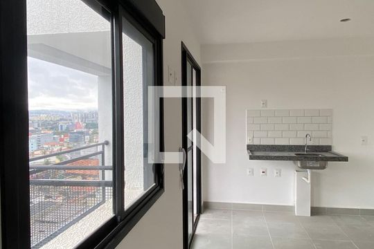 Quarto - Cozinha de kitnet/studio para alugar com 1 quarto, 25m² em Centro, Osasco