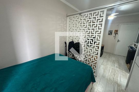 Quarto de apartamento para alugar com 1 quarto, 32m² em Centro, São Vicente