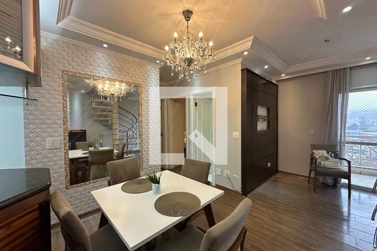 Sala de apartamento à venda com 3 quartos, 144m² em Jardim Regina Alice, Barueri