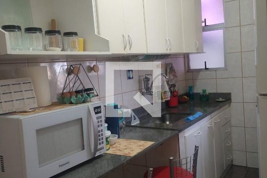 Cozinha de apartamento à venda com 3 quartos, 100m² em São Luiz, Belo Horizonte