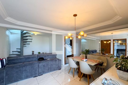 Sala de apartamento à venda com 2 quartos, 155m² em Jardim Santo Ignacio, São Bernardo do Campo