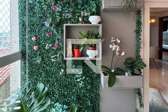 Sacada de apartamento à venda com 2 quartos, 155m² em Jardim Santo Ignacio, São Bernardo do Campo