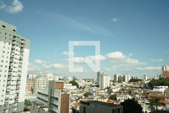 Varanda da Sala de apartamento para alugar com 2 quartos, 42m² em Chácara Santo Antônio (zona Leste), São Paulo