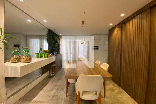 Sala de Jantar de casa de condomínio à venda com 3 quartos, 190m² em Cidade São Francisco, São Paulo