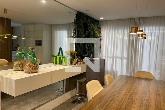 Sala de Jantar de casa de condomínio à venda com 3 quartos, 190m² em Cidade São Francisco, São Paulo