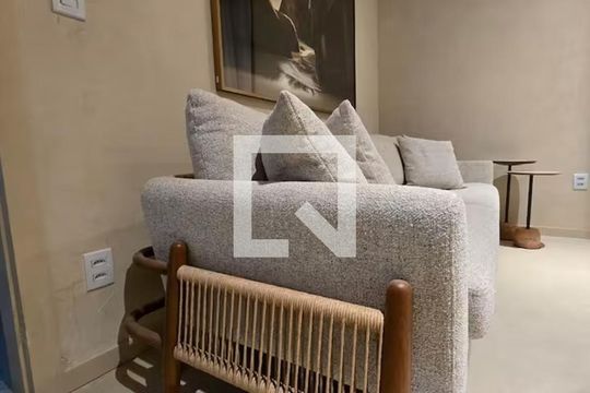 Sala de apartamento para alugar com 2 quartos, 98m² em Barroca, Belo Horizonte