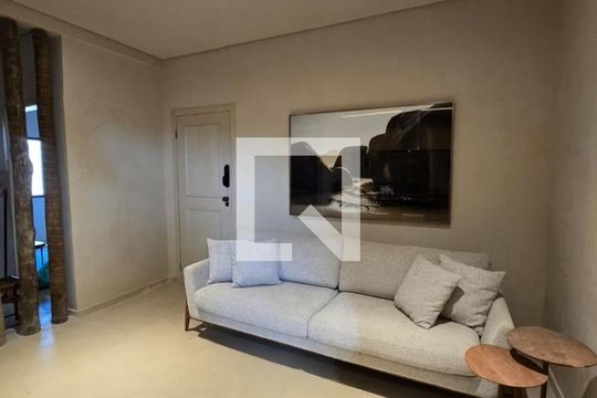 Sala de apartamento para alugar com 2 quartos, 98m² em Barroca, Belo Horizonte