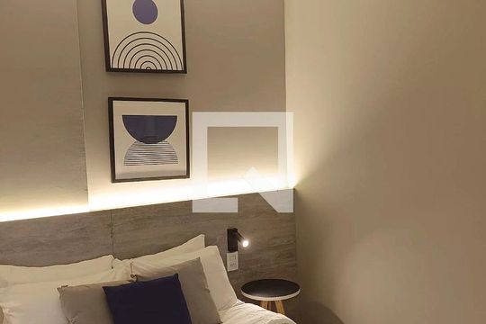 Sala/Quarto de kitnet/studio para alugar com 1 quarto, 26m² em Perdizes, São Paulo