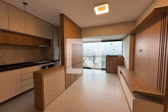 Sala de apartamento para alugar com 2 quartos, 65m² em Tamboré, Barueri