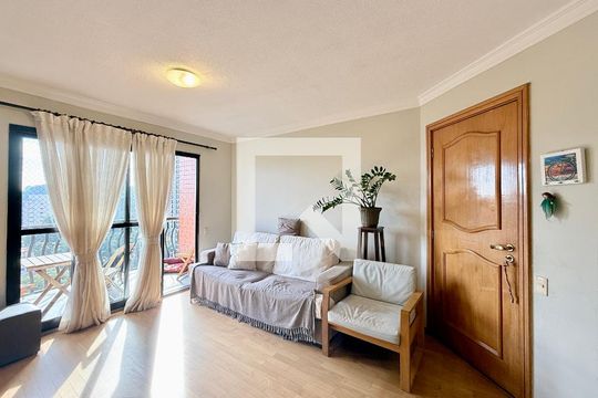 Sala de apartamento à venda com 3 quartos, 87m² em Santo Amaro, São Paulo