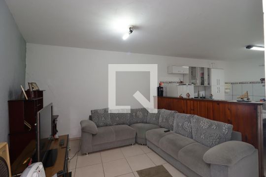 Sala da Casa 1 de casa para alugar com 3 quartos, 340m² em Jardim Santo André, Santo André