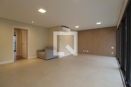 Sala de apartamento para alugar com 3 quartos, 120m² em Vila Nova Conceição, São Paulo