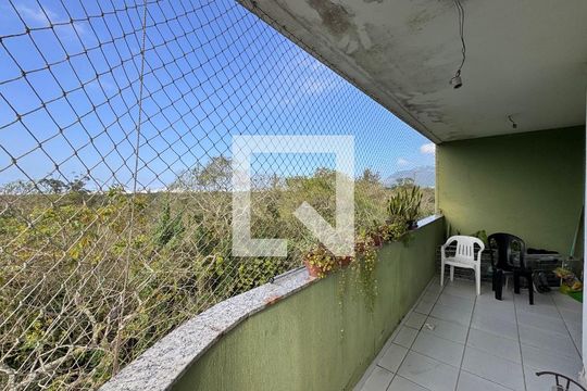 Varanda de apartamento à venda com 3 quartos, 170m² em Vargem Pequena, Rio de Janeiro